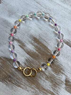 Colar bolotas cristal