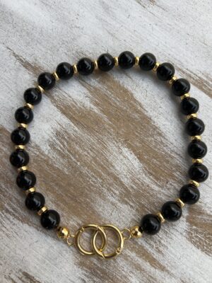 Colar bolotinhas preto