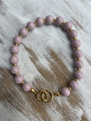 Colar bolotas Rose