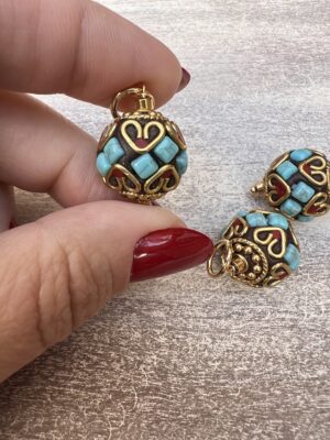 Pingente bolinha boho