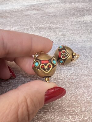 Pingente bolinha boho