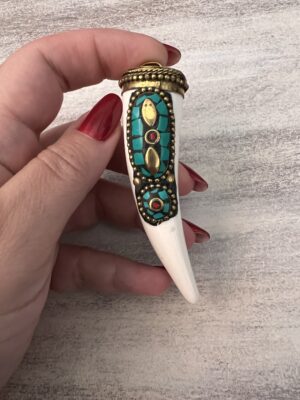 Pingente dente boho