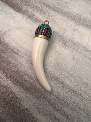 Pingente dente boho off